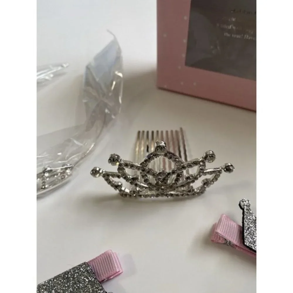 Tiara‎ Crown Gift Set 4 Pieces for Girls